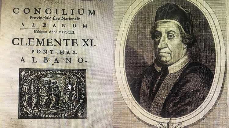 Papa Clemente XI e Conciliun Albanum