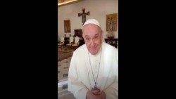 2022.01.21 videomesaggio Papa abitanti dell'isola La Palma
