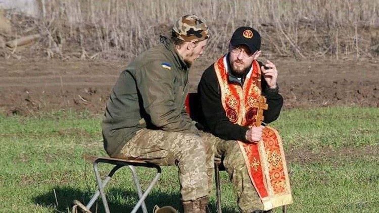 Andriy Zelinskyy, vojaški kaplan ukrajinske grkokatoliške Cerkve