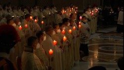 Die Messe mit Ordensleuten im Petersdom