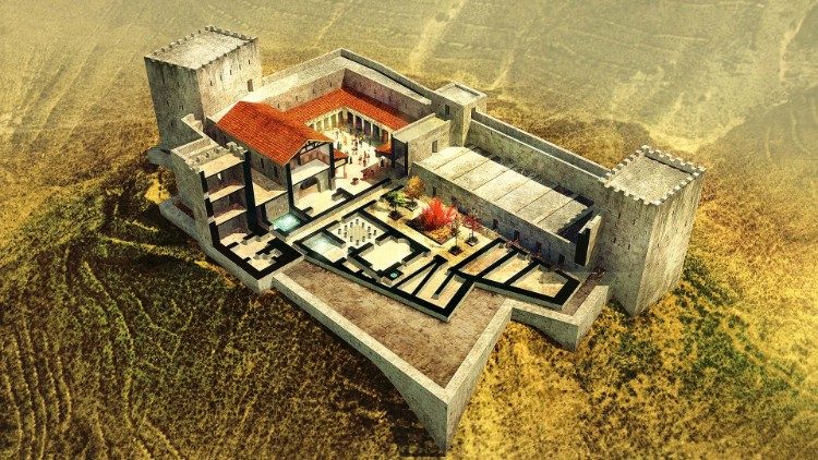 A reconstrução da fortaleza de Macheronte