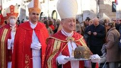 Procesija s relikvijama svetog Vlaha, zaštitnika grada Dubrovnika i cijele Dubrovačke biskupije (2022.) 