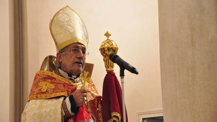 2022.02.04 Messa del Patriarca Minassian - Festa di San Biagio Chiesa di San Biagio a Roma