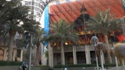 Der Vatikan-Pavillon auf der Expo von Dubai 2022