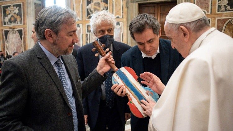 Le Pape avait reçu Arnoldo Mosca Mondadori, il y a deux ans.