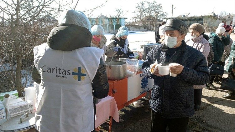 Caritas Balan giúp những người di tản Ucraina (24/01/2022)