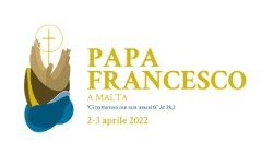 Il logo e il motto del viaggio apostolico di Papa Francesco a Malta il prossimo 2 e 3 aprile