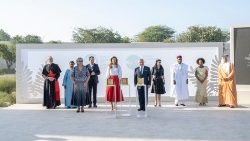 Un momento della cerimonia della consegna del Premio Zayed ad Abu Dhabi
