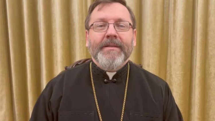 Archbishop Sviatoslav Shevchuk, head of the Ukrainian Greek Catholic Church