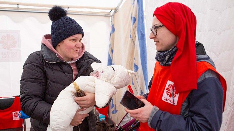 Caritas Polska pomaga uchodźcom z Ukrainy