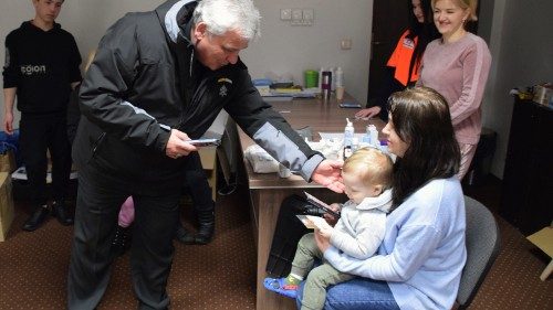 Cardinal Krajewski in Lviv: Ukrainian refugees grateful for assistance