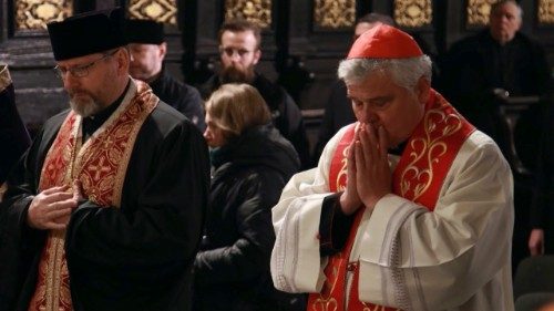 Cardinal Krajewski in Ukraine: "With prayer we can stop the war"