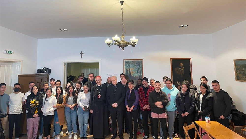 Tretí deň misie kardinála Czerneho v Maďarsku a na Ukrajine (10. mar. 2022)