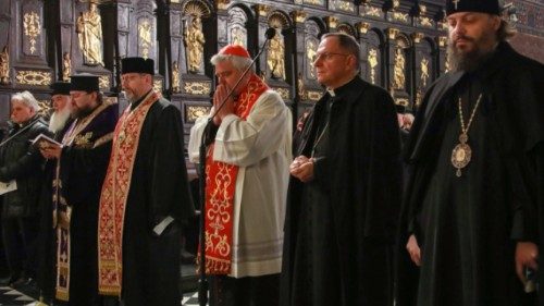 Cardinal Krajewski : par la prière, nous pouvons arrêter la guerre