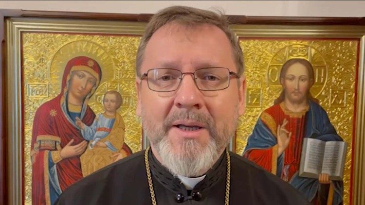 A screenshot from one of His Beatitude's daily video-messages