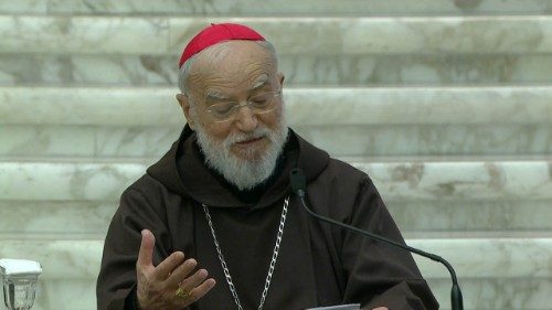 Cardinal Raniero Cantalamessa, preacher of the papal household
