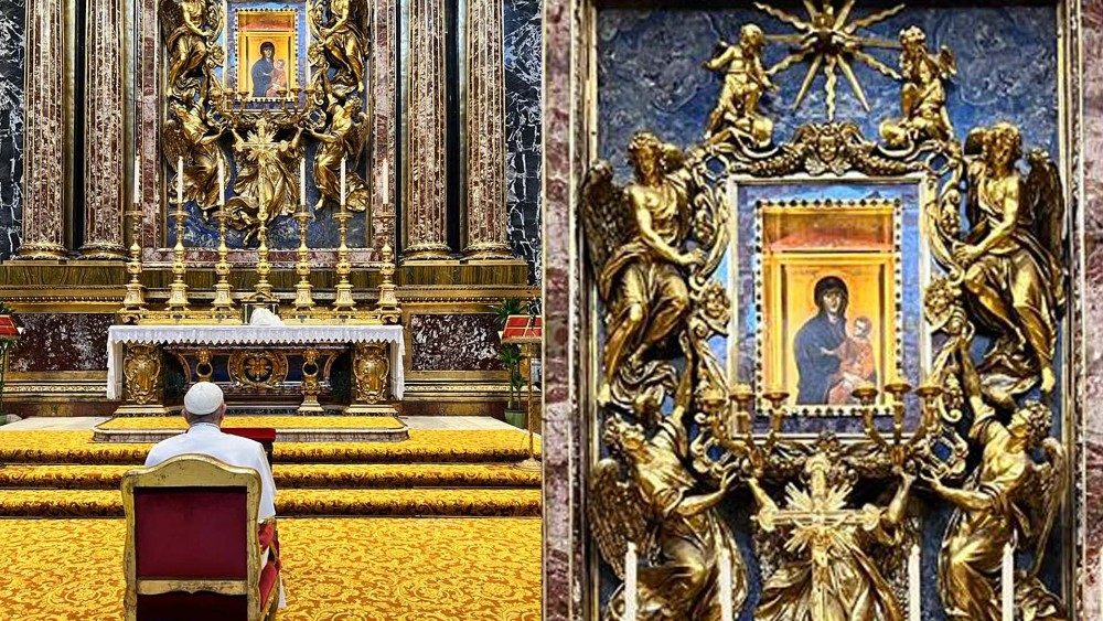 Varios Entrada extremidades Francisco presidirá el Rosario por la Paz en Santa María la Mayor - Vatican  News