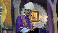 CBCP president, Bishop Pablo Virgilio David of Kalookan.  