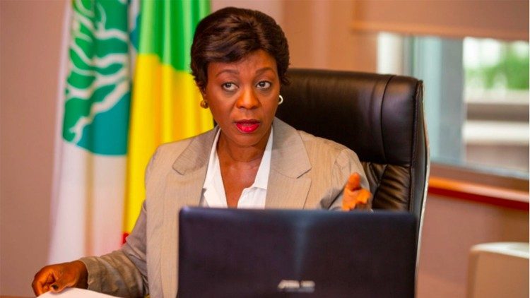 2022.04.07 Arlette Soudan-Nonault, ministre de l'environnement du Congo Brazza