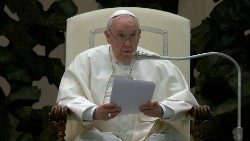 教皇フランシスコ 　2022年4月13日の一般謁見　バチカン・パウロ6世ホール