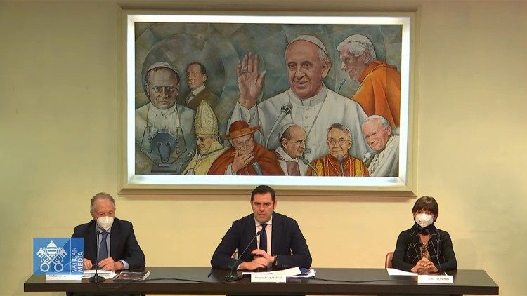 Briefing on the Vatican's worldwide Easter telecasts, Vatican Radio's Marconi Hall 
