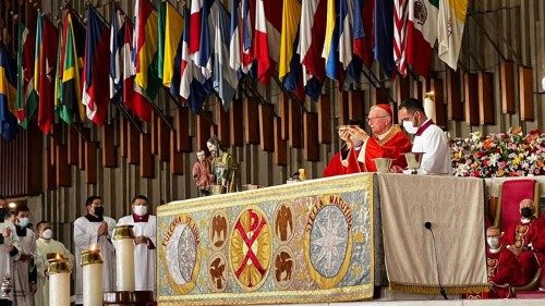 Le cardinal Parolin rend visite à l'Église du Mexique 