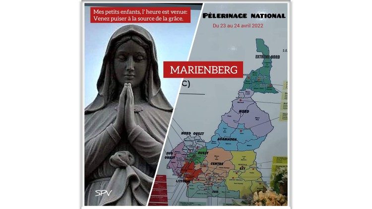 2022.04.26 Cameroun : pèlerinage national de prière pour la paix à Marienberg édition 2022