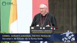 Cardeal Parolin no México, abril de 2022