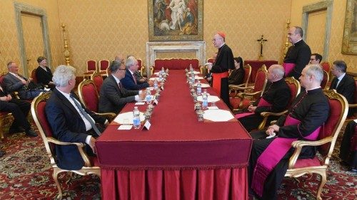 Signature du protocole pour la rénovation de la caserne de la Garde suisse pontificale