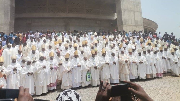 Les évêques lors de la cloture de la Cerao en mai 2022 à Abuja au Nigeria. 