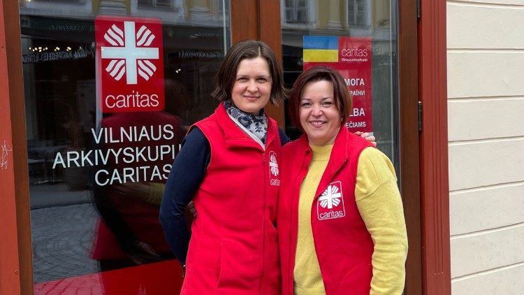 Volunteers at Caritas Vilnius