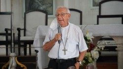 Der Vorsitzende der Kubanischen Bischofskonferenz, Bischof Emilio Aranguren von Holguin
