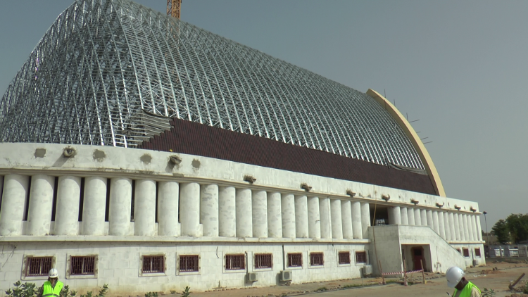 Chad's Notre-Dame de N’Djamena Catholic Cathedral under restoration.