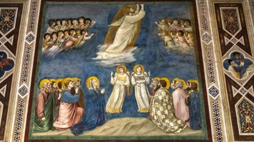 The ascension of the Lord, a glance toward heaven