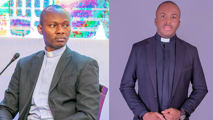  Fr. Stephen Ojapa, MSP and Fr. Oliver Okpara - two priest kidnapped from St. Patrick Catholic Church in Katsina 