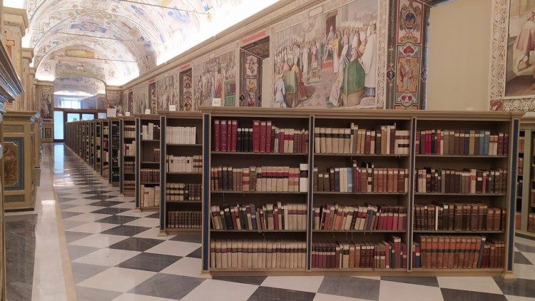 Salle Sixtine de la Bibliothèque apostolique vaticane (BAV)