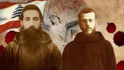 Leonardo Melki y Thomas Saleh, sacerdotes de la Orden de los Frailes Menores Capuchinos beatificados en Beirut 