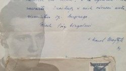 Lettera di Karol Wojtyla alla famiglia dell'amico Szczęsny Zachuta- Comunità di Sant'Egidio