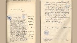 Carta de un estudiante universitario de "origen israelí" desde un campo de concentración en España (1942, Archivo Histórico de la Secretaría de Estado)