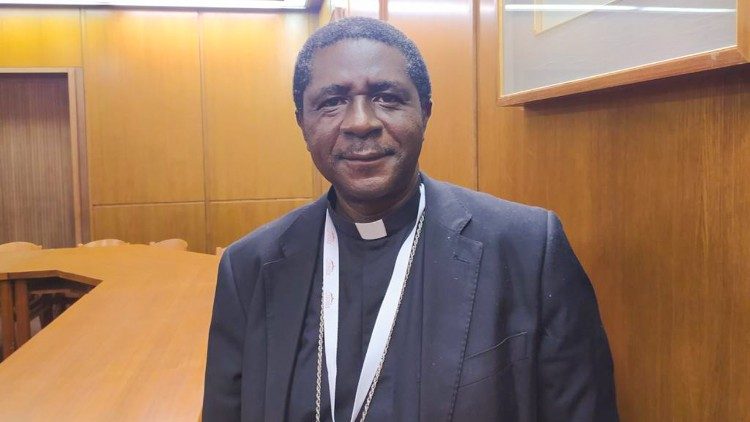 Mgr Andrew Nkea, archevêque de Bamenda et président de la conférence épiscopale du Cameroun