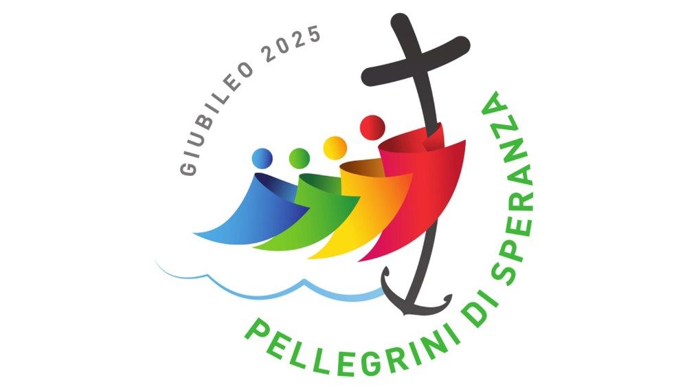 Il logo del Giubileo 2025 "Pellegrini di speranza"