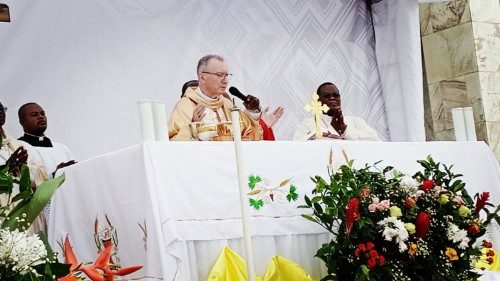 Cardinal Parolin at Mass in Kinshasa: ‘May peace return to DRC’
