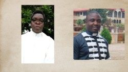 Fr. Philemon Oboh (L) and  Fr. Peter Udo (R) were kidnapped in Nigeria's Uromi diocese