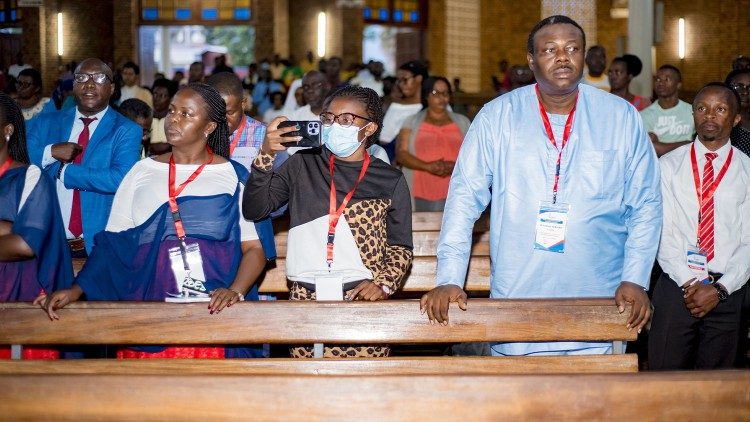 Some of the delegates at the SIGNIS Africa Congress opening Mass in Kigali, Rwanda.
