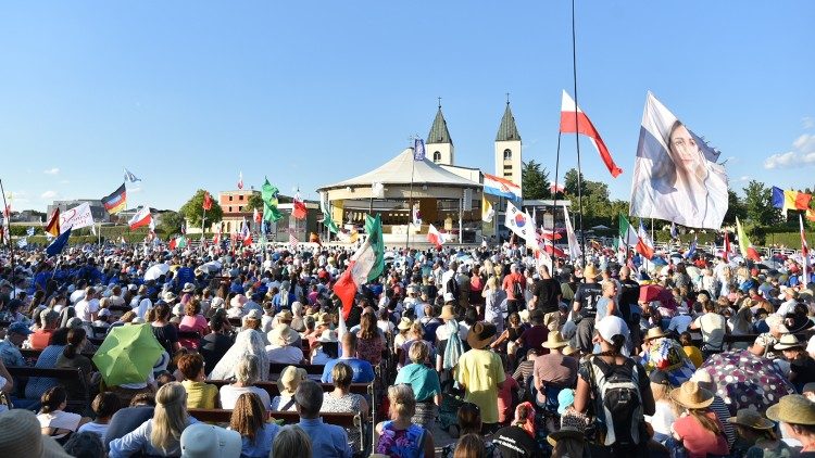 Bp Sobiło do młodych Ukraińców w Medziugoriu: bądźcie apostołami pokoju