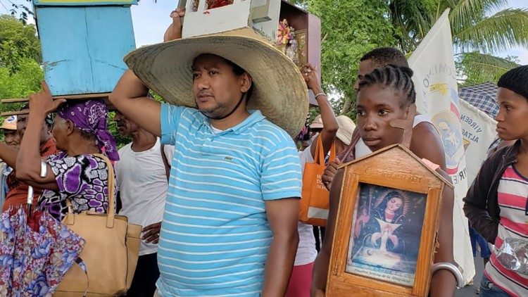  Dévotion mariale à la Vierge d'Altagracia en République dominicaine le 5 août 2022