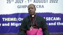 Bischof Lúcio Andrice Muandula, erster Vizepräsident des Symposiums der Bischofskonferenzen von Afrika und Madagaskar (SECAM)