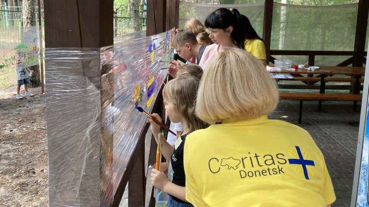 Caritas Donetsk working in Dnipro