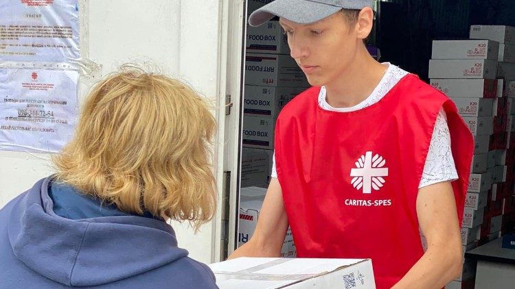 Caritas Spes in Ukraine delivers aid to the war-struck population