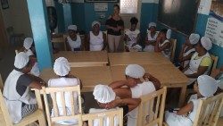 Kochkurs für Frauen, die der Ausbeutung entkommen sind in Kap Verde